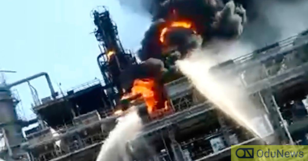 Russia's Major Oil Refinery Struck By Ukrainian Drone; Danger Looming  