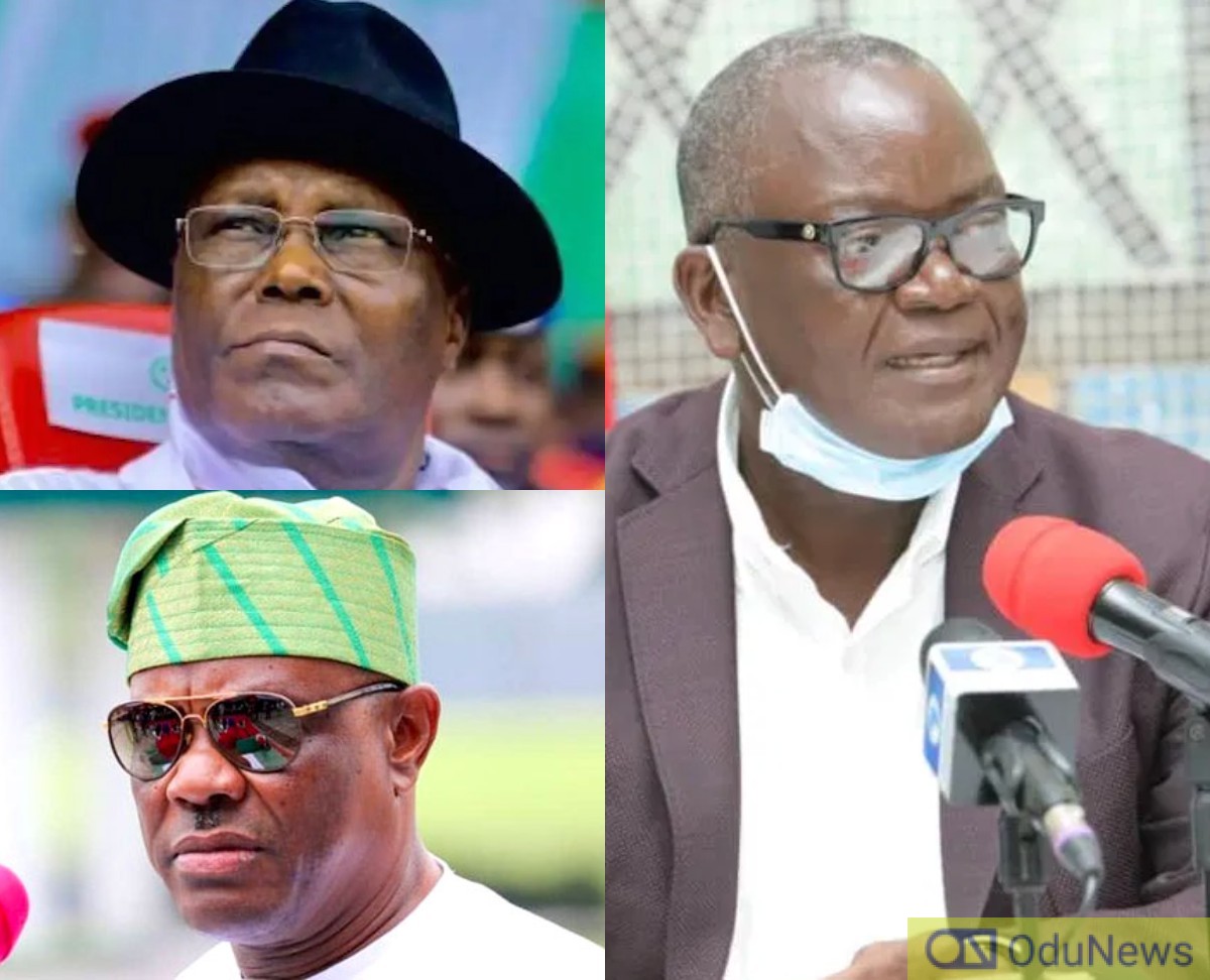 Ortom Ditches Wike's Camp, Backs Ayu To Remain As PDP Chair  