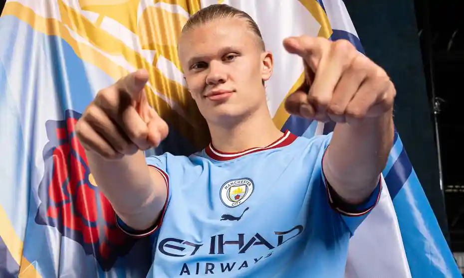 "I've Been A Man City Fan My Whole Life", Erling Haaland Says  