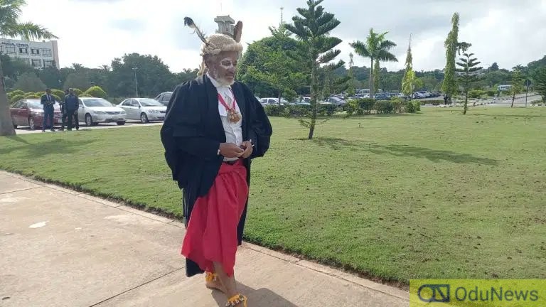 Drama As Lawyer Wears Traditional Worshipper Attire To Supreme Court Proceeding [PHOTOS]  