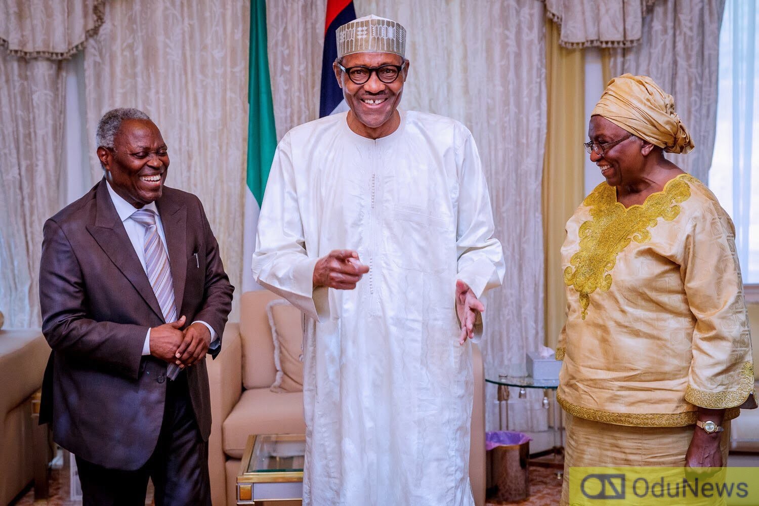 President Buhari Joins Others To Celebrate Pastor Kumuyi On His 81st Birthday  