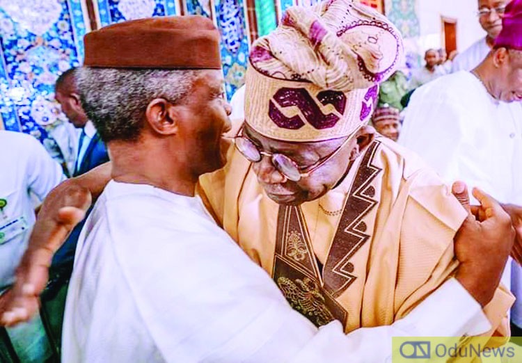 I Surrendered My Right To Osinbajo, Submitted His Name For VP Position - Tinubu  