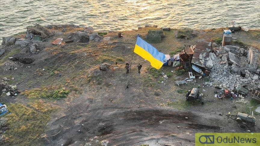 Russia Prevents Ukraine From Planting Flag on Snake Island  