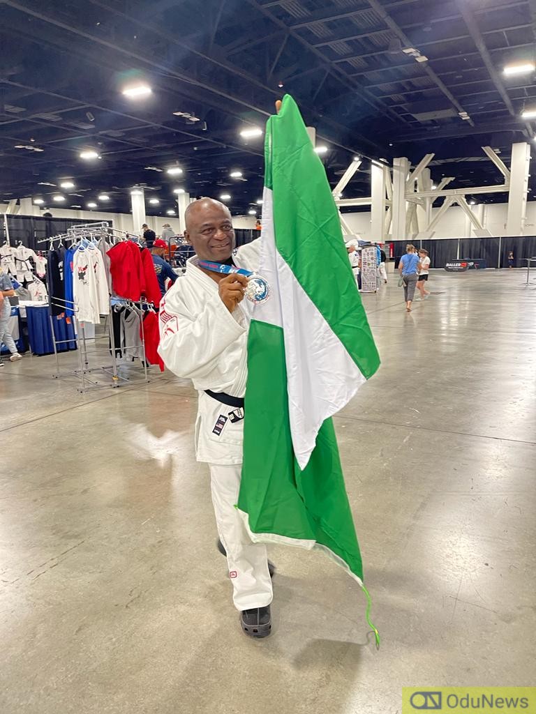 IRT Commander Tunji Disu Wins Silver At US Open Judo Championship  