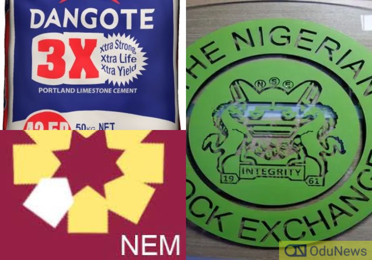 Dangote Cement, NEM Insurance, Others Lift Stock Market Index By 1.47%  