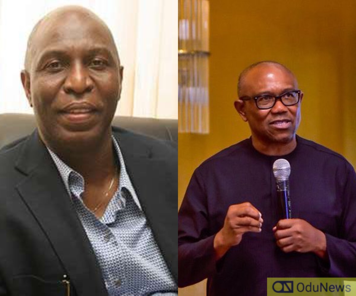 Reactions As Sam Omatsaye Calls Out Peter Obi Over Death Threats From His Supporters  