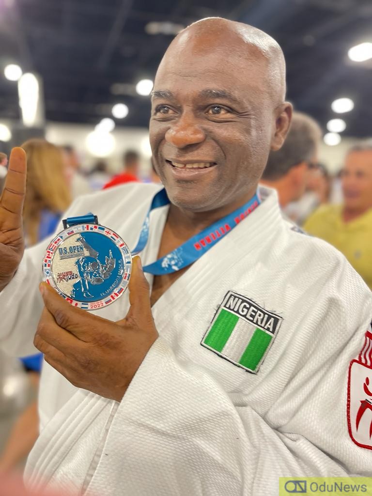 IRT Commander Tunji Disu Wins Silver At US Open Judo Championship  