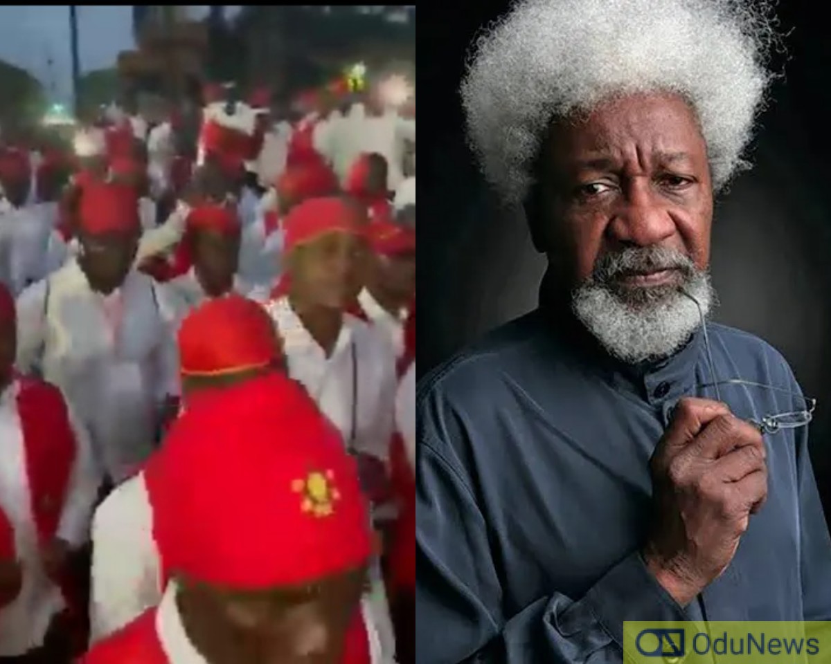 Wole Soyinka Speaks On Video Of Pyrates Confraternity "Mocking Tinubu's Health"  