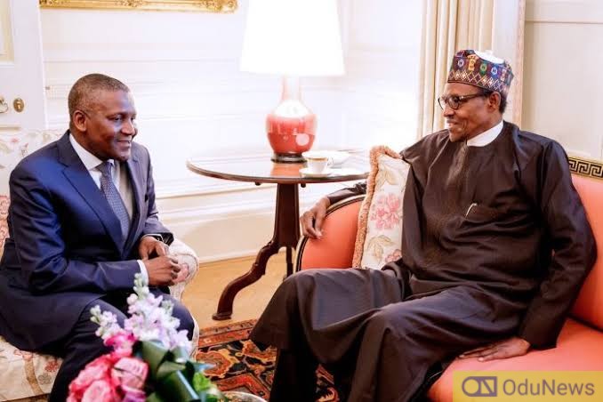 Dangote Hails Buhari, Tinubu, Others For Supporting His Refinery  