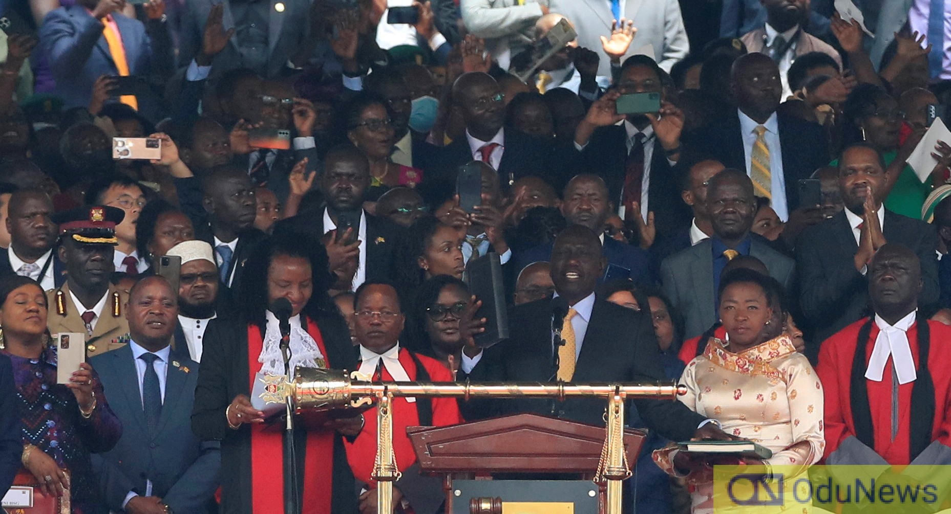 William Ruto Sworn In As Kenya's Fifth President  