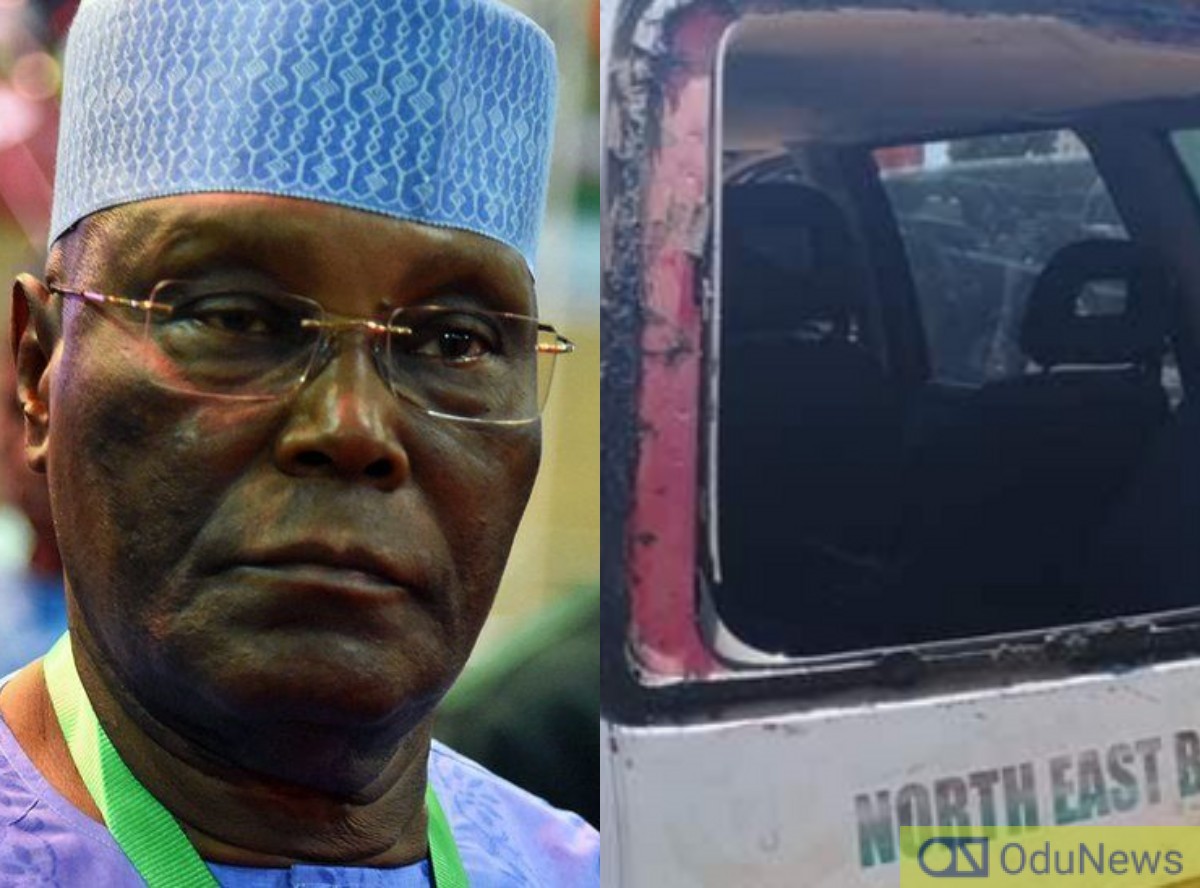 Many Injured As Atiku's Convoy Attacked In Borno  