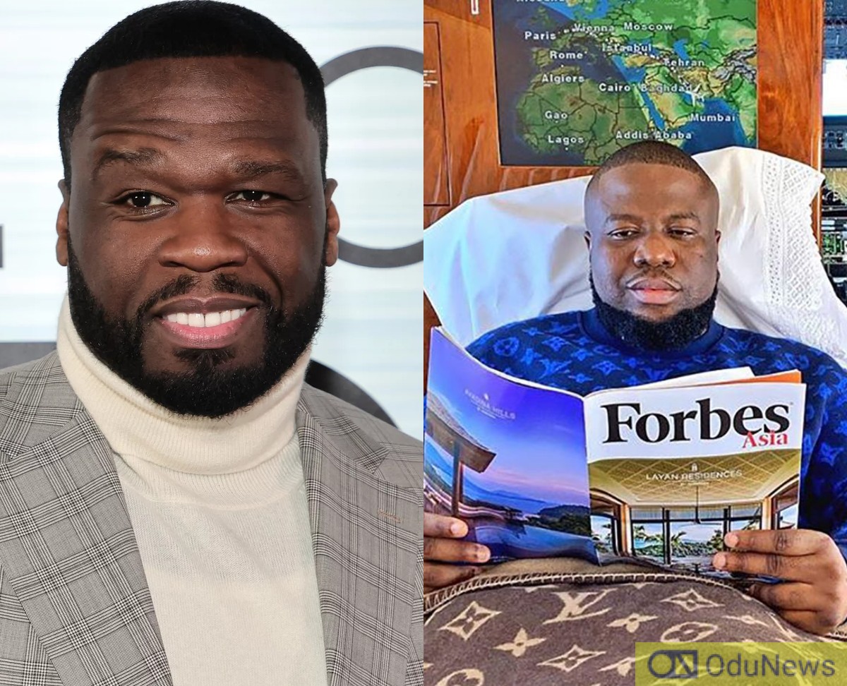 "For My Scammers" - 50 Cent Announces TV Series About Hushpuppi  