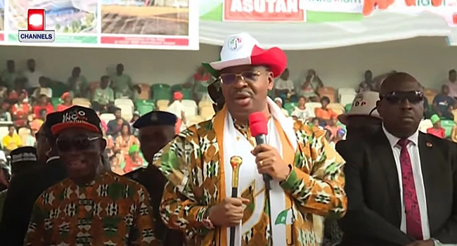 Udom Emmanuel Denies Resigning As Atiku's Campaign Chairman  