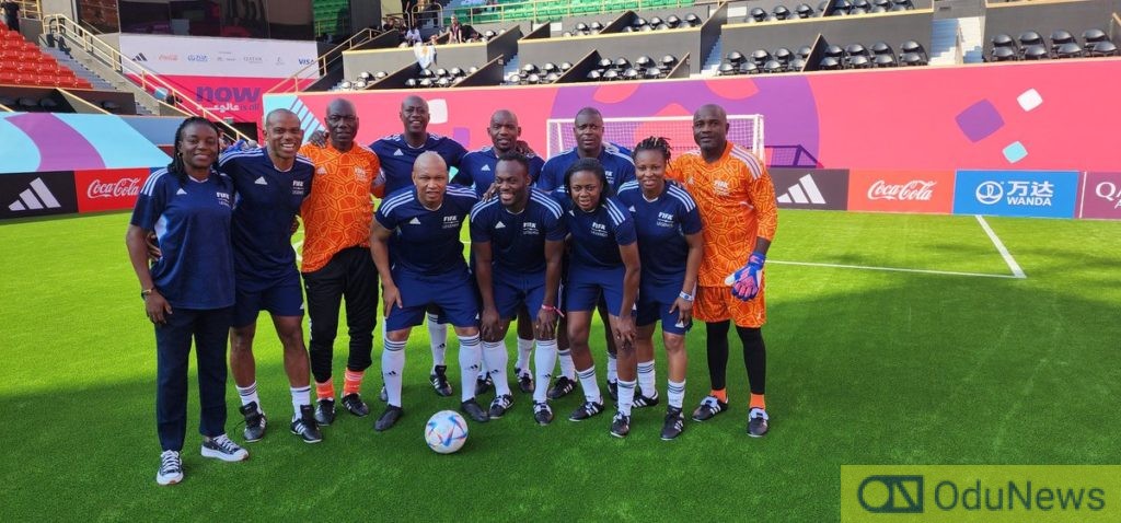 Oliseh, Aiyegbeni, Others To Feature In FIFA Legends Cup In Qatar  