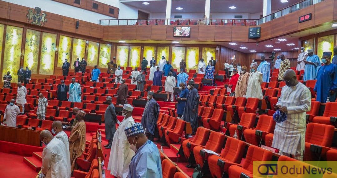 Senate In Rowdy Session Over Buhari's Request For Approval Of N23.7trn Extra-Budgetary Spending  
