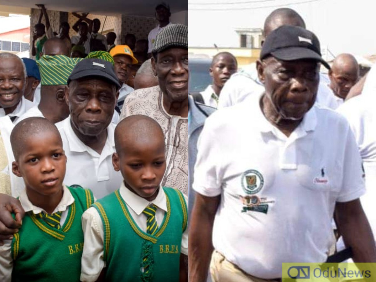 Video Of Obasanjo At Alma Mater's Centenary Anniversary Sparks Reactions