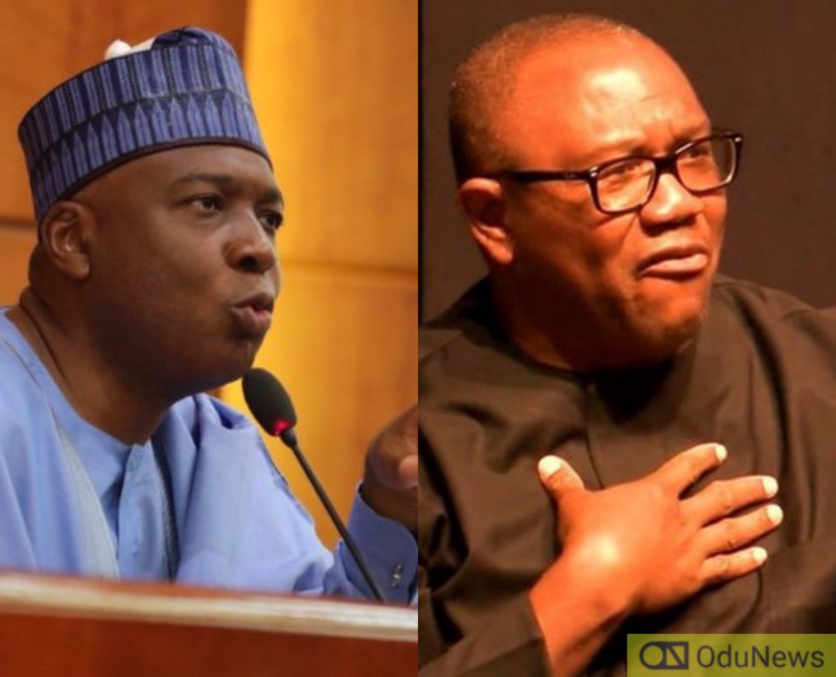 There Will Be Disaster If Peter Obi Wins Presidential Election - Saraki  