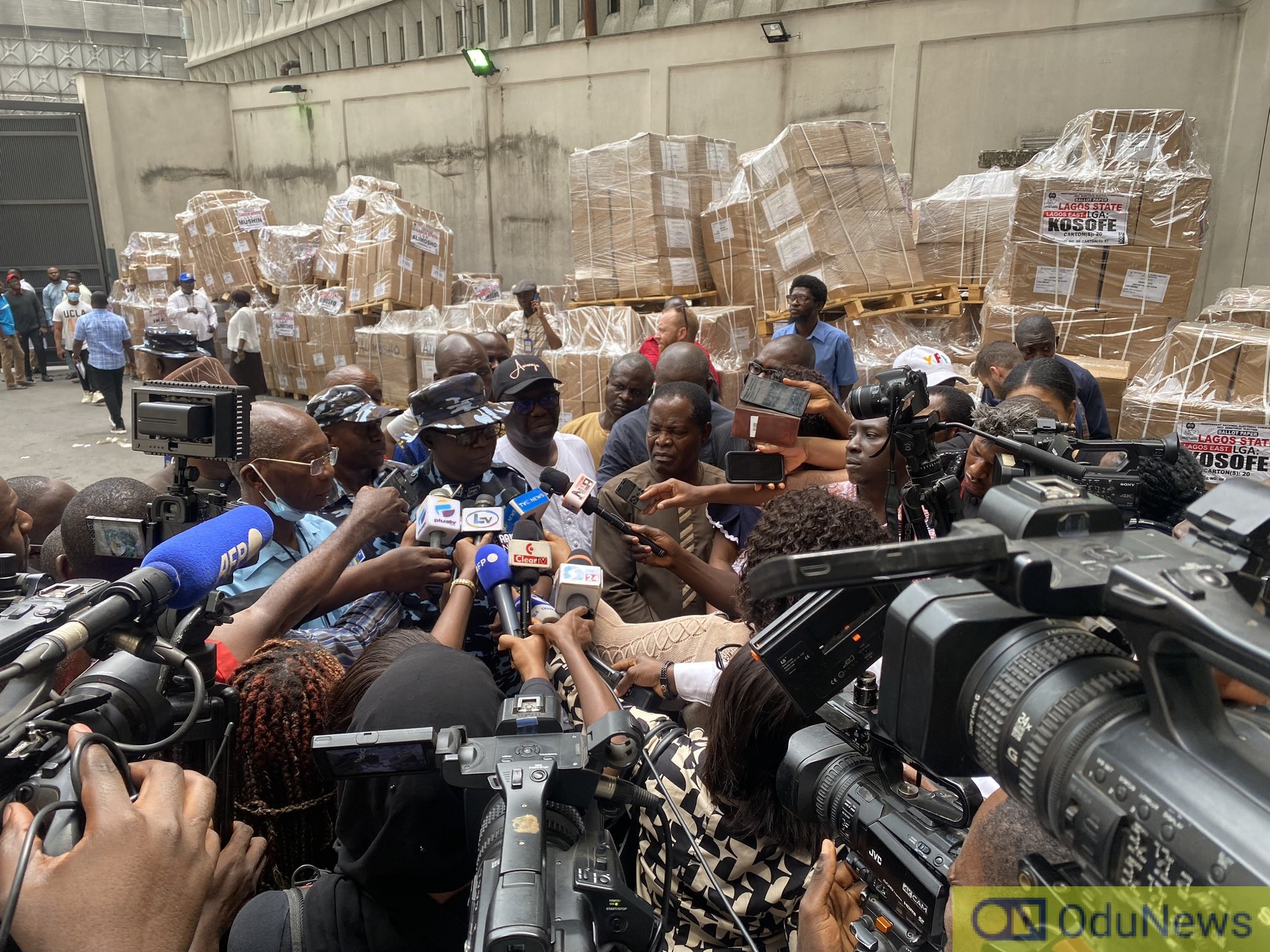 INEC Begins Distribution Of Election Materials In Lagos  