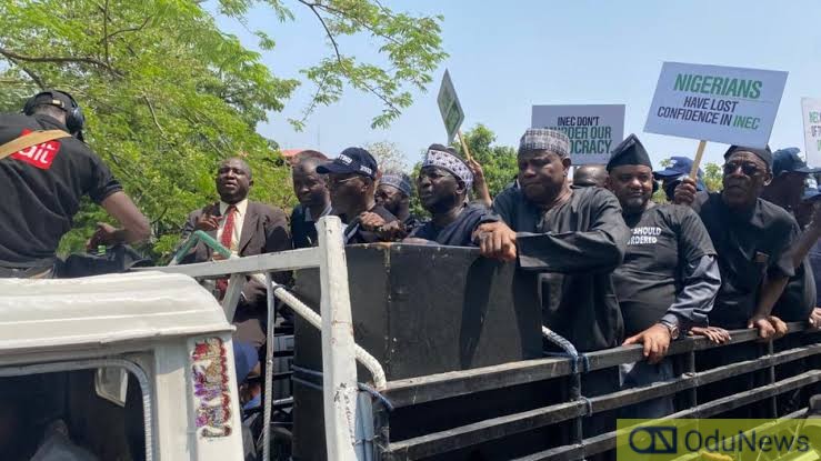 INEC Addresses Atiku-Led PDP Protesters  