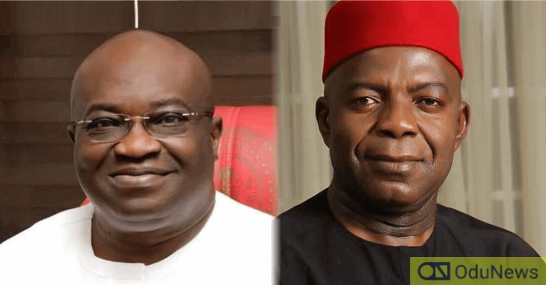 Abia Governor, Ikpeazu, Congratulates Alex Otti On Election Victory  