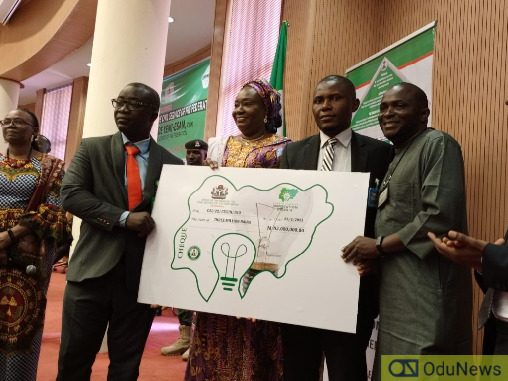 Nigerian Civil Servant Wins N3m at 2022 Innovation Challenge  