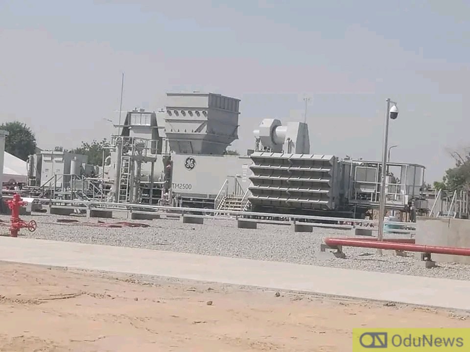 Buhari Unveils Power Plant Project In Maiduguri  