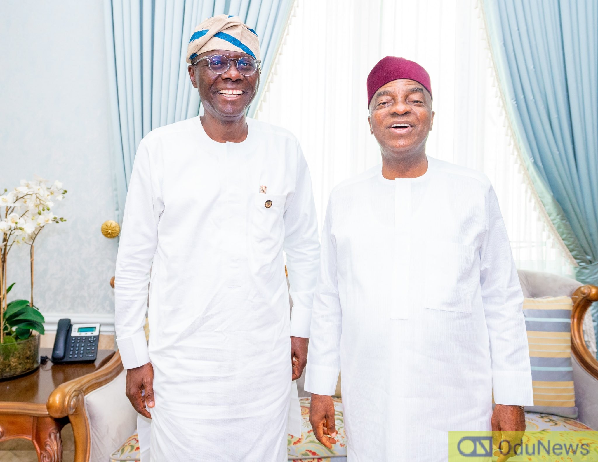 Sanwo-Olu Meets Bishop Oyedepo Ahead Of Governorship Poll  