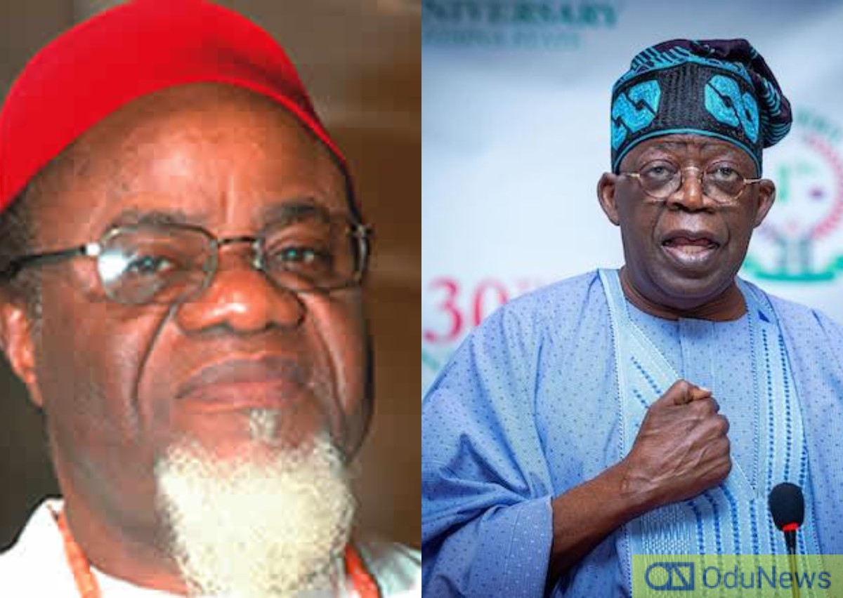 Tinubu Will Not Be Sworn In As President - Ex-Anambra Governor, Ezeife Says  