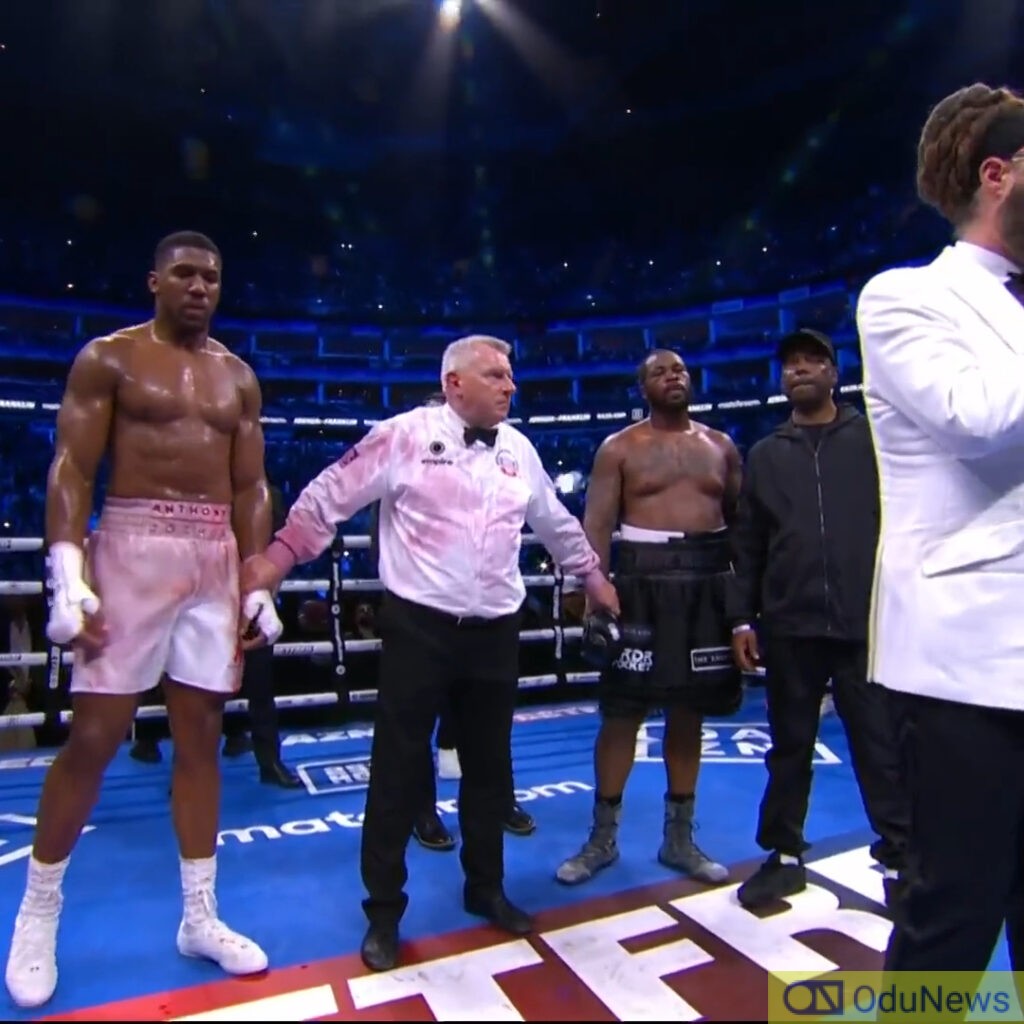 Anthony Joshua Triumphs Over Jermaine Franklin and Sets Sights on Fury  