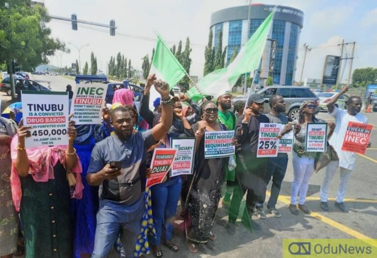 Protesters In Appeal Court Ask Tribunal To Stop Tinubu's Inauguration  