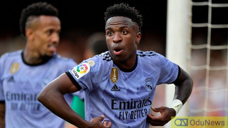 Racism Is Normal In La Liga - Vinicius Jr  