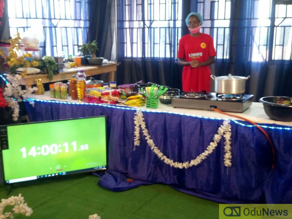 Chef Damilola Adeparusi Embarks on 120-Hour Cooking Marathon, Sparks Controversy  
