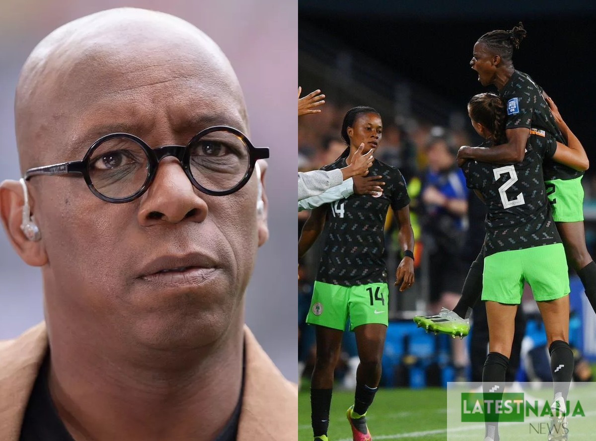 "Pay Super Falcons" - Arsenal Legend, Ian Wright, Calls Out NFF  