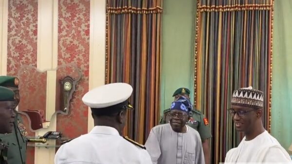 President Bola Tinubu Holds Meeting with National Security Adviser and Service Chiefs