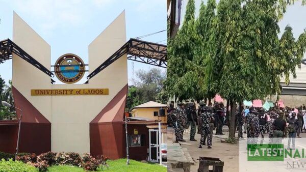 UNILAG Tuition Hike Protest Erupts into Chaos as Police Deploy Tear Gas