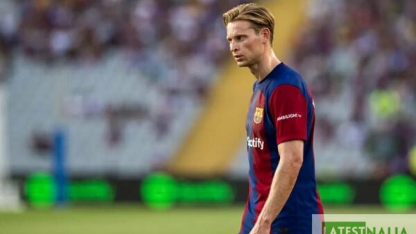 Frenkie de Jong Faces 5-Week Absence Due to Ankle Injury
