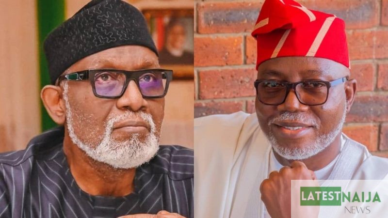 Ondo Deputy Gov, Aiyedatiwa, Apologizes To Gov Akeredolu, Pledges Loyalty  