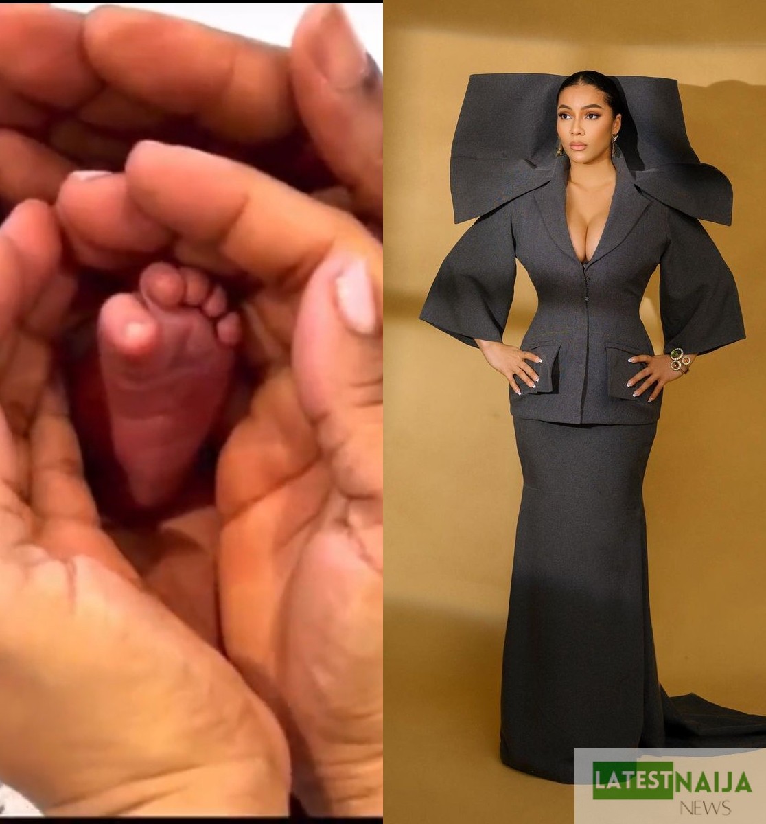 BBNaija's Maria Welcomes First Child  