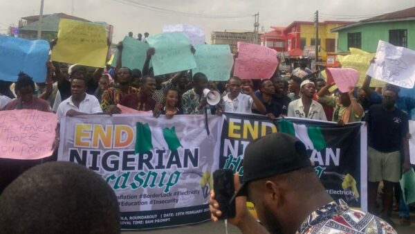 Hundreds Rally in Ibadan to Demand Action from President Tinubu on Insecurity and Hunger