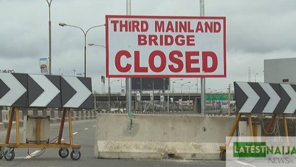 24-Hour Shutdown of Third Mainland Bridge for Repairs