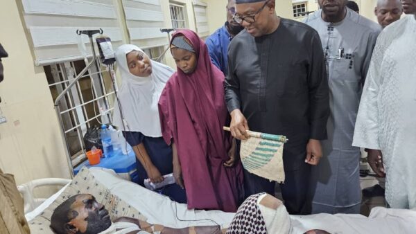 Peter Obi Visits Kano Mosque Attack Victims, Emphasizes Unity and Peace