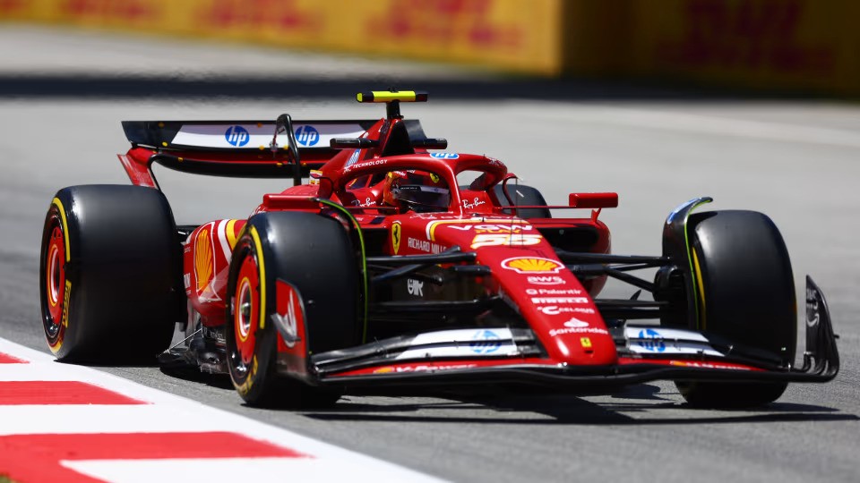 Sainz Leads Final Practice for Spanish Grand Prix