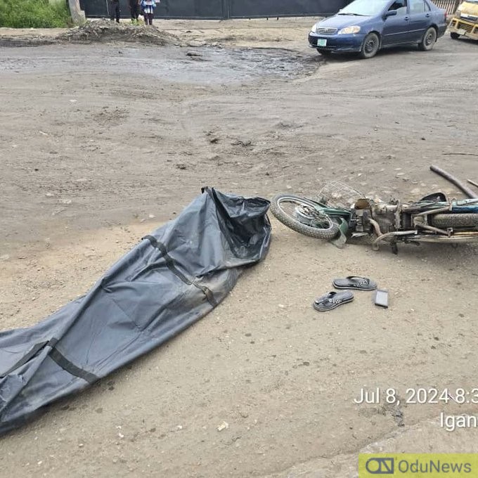 Female Biker Killed in Tragic Accident with Container Truck in Lagos  