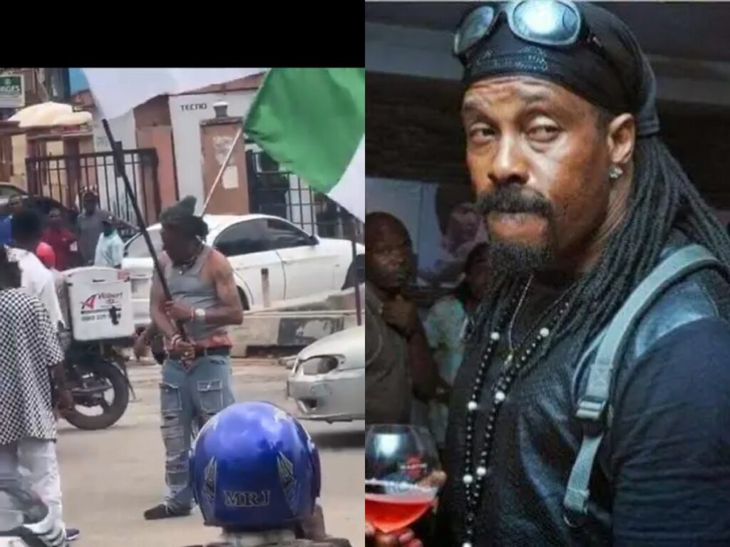 Actor Hanks Anuku Protests Hunger in Nigeria  