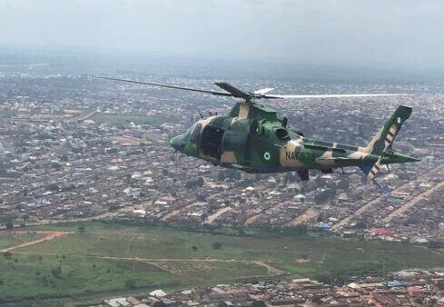 BREAKING: NAF Helicopter Crashes in Kaduna, Pilot Survives