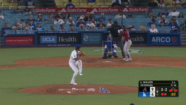 Christian Walker Powers Diamondbacks to 12-4 Victory Over Dodgers