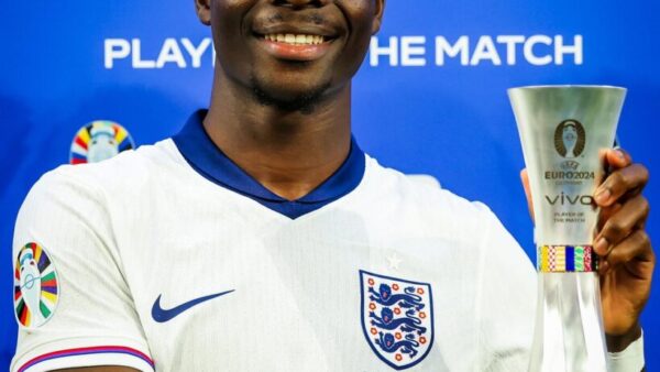 “Most Important Player”: Rio Ferdinand Praises Bukayo Saka’s Heroics in England’s Euro 2024 Quarter-Final Win