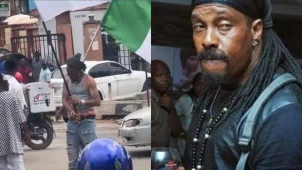 Actor Hanks Anuku Protests Hunger in Nigeria