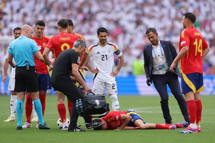 Pedri Injured Early in Spain’s Euro 2024 Match Against Germany  