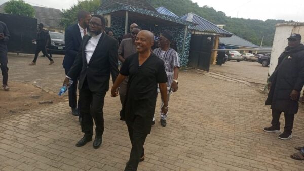 NLC President Joe Ajaero Leaves Intelligence Response Team Headquarters After Brief Visit